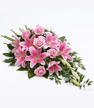 Gerbe Piquée Rose